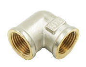 Уголок   3/4” г/г (никель) TIM