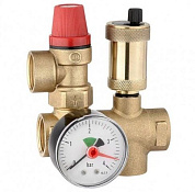 Группа безопасности расширительного бака (Compact) 3/4”-3 bar, Tim