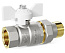 Кран шаровой с американкой 1” бабочка (white) LD Pride 47.25.В-ГШ.Б