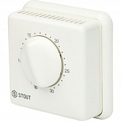 Термостат проводной STOUT TI-N (с переключателем)