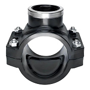 Седёлка ПНД 125х1 1/2” PN 10 Unidelta