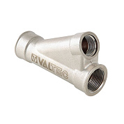 Тройник косой для гильзы под погружной датчик температуры 1/2”х1/2” Valtec