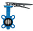 Затвор чугунный с нержавеющим диском DN 150 PN 16 (EPDM) ручной, КНР